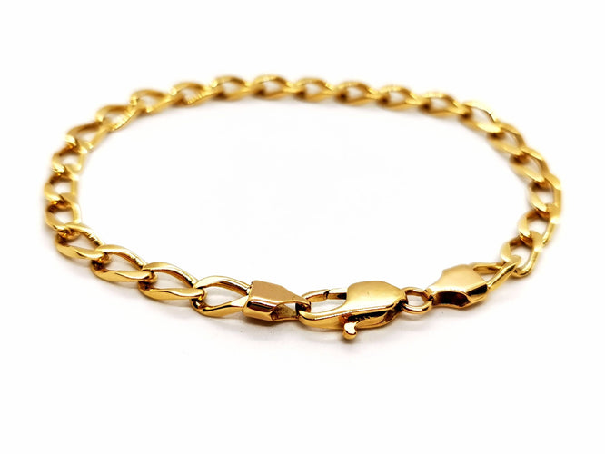Bracelet Bracelet Maille gourmette Or jaune 58 Facettes 1186478CD