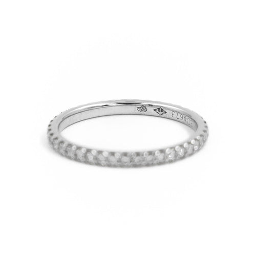 Bague 53 Mauboussin Bague Alliance Or blanc Diamant 58 Facettes 2107640CN