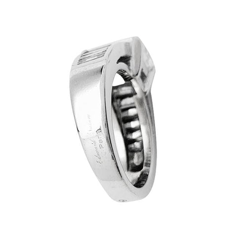 Bague 49.5 Bague Edouard Nahum diamant 3,31 carats en or blanc. 58 Facettes 30746