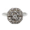 Bague 51.5 Bague Or blanc Diamant 58 Facettes 2282713CN