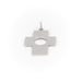 Collier Pendentif Croix Or blanc 58 Facettes 2025671CN