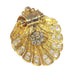 Broche Broche coquillage en or, diamants 58 Facettes 23046-0125