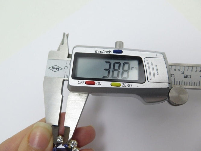 Bague 50 bague marquise taille 48 or jaune 18k sertie saphir 5ct diamants 4ct 58 Facettes 248352