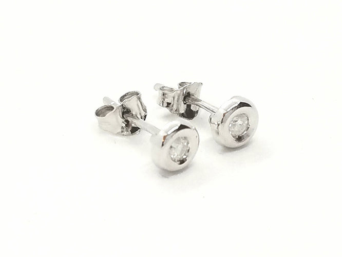 Boucles d'oreilles Boucles d'oreilles Or blanc Diamant 58 Facettes 579249RV