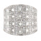 Bague 53 Bague or blanc diamants 58 Facettes 61E00326