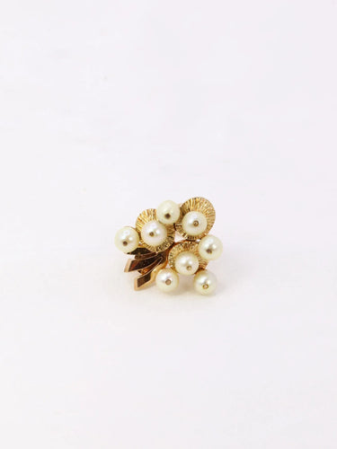 Boucles d'oreilles Clips d’oreilles Or jaune Perles 58 Facettes 971
