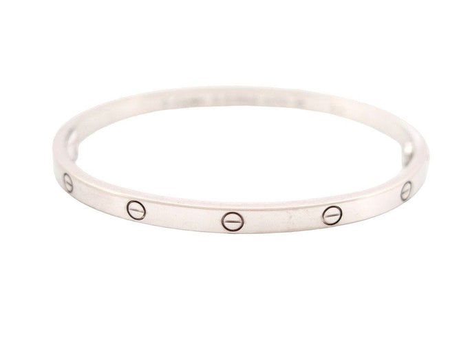 Bracelet bracelet CARTIER love pm 15 cm or blanc 18k 58 Facettes 257580