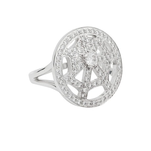 Bague 52 Bague Chaumet "Attrape-moi" en or blanc et diamants. 58 Facettes 31076