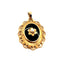 Pendentif PENDENTIF OR JAUNE ONYX ET PERLE 58 Facettes 3797