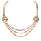 Collier Collier Draperie en or rose, vers 1950 58 Facettes 32286