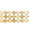 Bracelet Bracelet Fred "Moon Light" en or jaune, diamants. 58 Facettes 31688