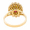 Bague 51 Bague Pompadour Or jaune Rubis 58 Facettes 2719086CN