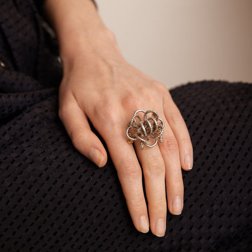 Bague 52 Bague 2 Ors, diamants 58 Facettes