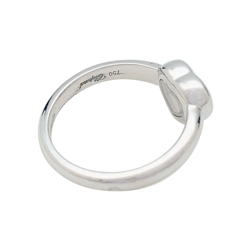 Bague 51 Bague Chopard "Happy Diamonds" en or blanc, diamant. 58 Facettes 31383