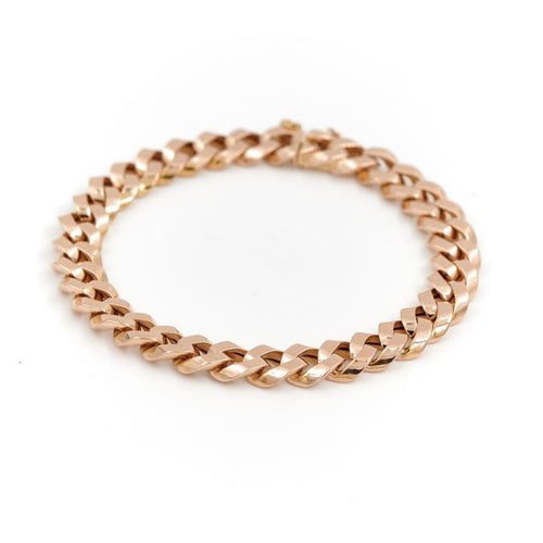 Bracelet Bracelet Maille gourmette Or rose 58 Facettes 1820053CN