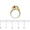 Bague 52 Bague large saphirs roses et rubis 58 Facettes 33533