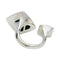 Bague 53 Bague Hermès, "Collier de Chien Rock", argent. 58 Facettes 31780