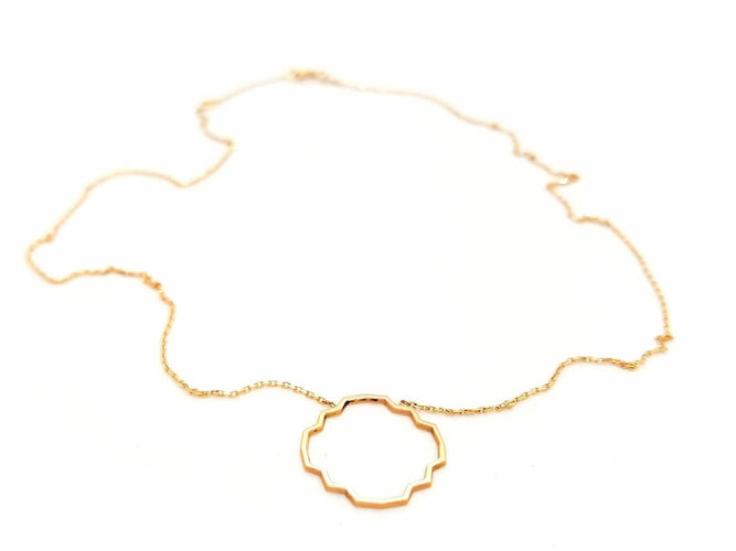 Collier Collier Transparence Or rose 58 Facettes 578909RV