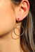 Boucles d'oreilles Boucles d'oreilles Créoles Or jaune 58 Facettes 1875624CN