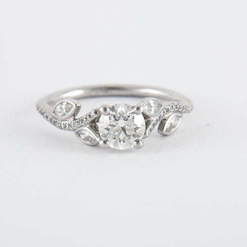 Bague 50 DE BEERS - Bague Feuillage Diamants 58 Facettes 1.13209