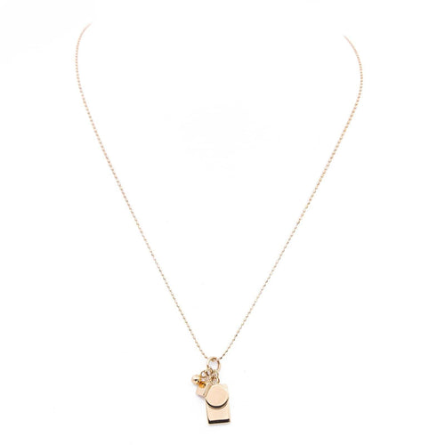 Collier Ginette NY Collier Pendentif Mini Ever Charm Necklace Or rose 58 Facettes 2322870CN