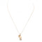Collier Ginette NY Collier Pendentif Mini Ever Charm Necklace Or rose 58 Facettes 2322870CN