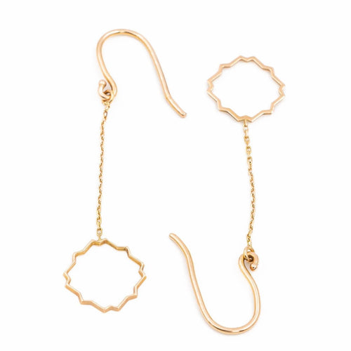 Boucles d'oreilles Boucles d'oreilles Transparence Or rose 58 Facettes 578913RV