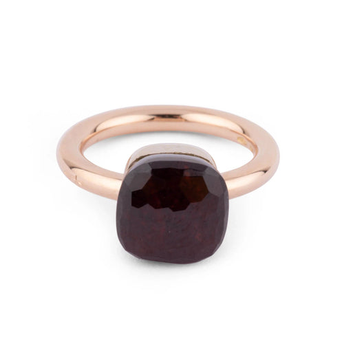Bague Bague Pomellato modèle Nudo en grenat 58 Facettes