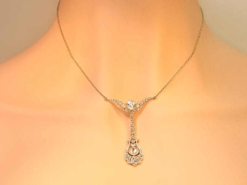 Collier Pendentif diamants 58 Facettes 16330-0133