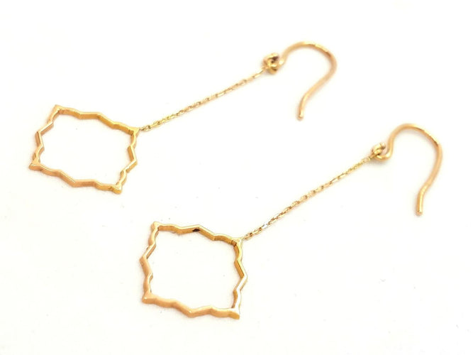 Boucles d'oreilles Boucles d'oreilles Transparence Or rose 58 Facettes 578946RV