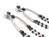 Boucles d'oreilles Boucles d'oreilles Pendants Or blanc Diamant 58 Facettes 578657RV