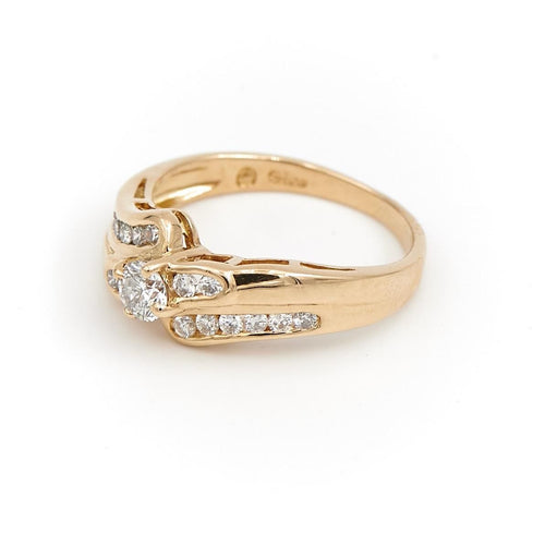 Bague 47 Bague Alliance Or jaune Diamant 58 Facettes 1875609CN