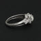 Bague Bague platine, or gris et diamants "Marguerite Sublime" 58 Facettes 1760
