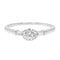 Bague 53 Bague Solitaire Or blanc Diamant 58 Facettes 2708408CN