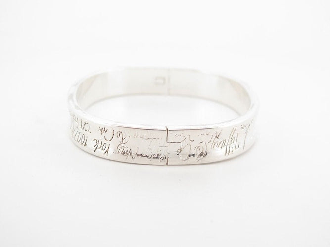 Bracelet vintage rare bracelet TIFFANY & CO  1997 en argent massif 58 Facettes 244092