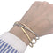 Bracelet Bracelet Cartier, "Trinity", trois tons d'or. 58 Facettes 33329