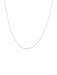 Collier Or Blanc CHAINE OR BLANC 58 Facettes CH092W