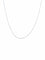 Collier Or Blanc CHAINE OR BLANC 58 Facettes CH092W
