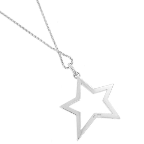 Collier Collier pendentif Etoile diamants 58 Facettes 28831