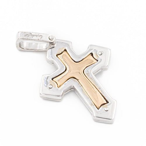 Pendentif Pendentif Croix Or blanc 58 Facettes 2060571CN
