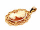 Pendentif Pendentif Camée Or jaune Agate 58 Facettes 1670503CN