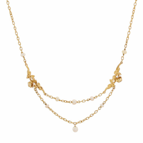 Collier Collier draperie en or et ses perles fines 58 Facettes 22-584