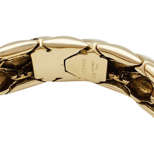 Bracelet Bracelet Chaumet, "Les Belles Cordelières", or jaune et diamants. 58 Facettes 33025