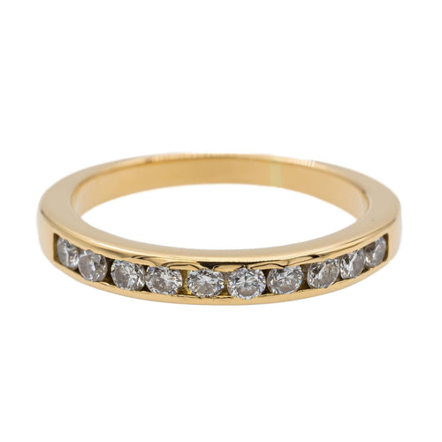 Bague 50.5 Bague Alliance Or jaune Diamant 58 Facettes 2673342CN