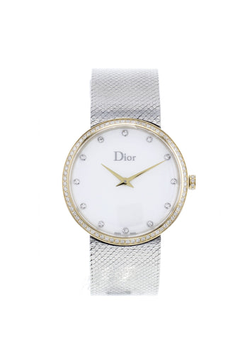 Montre Montre DIOR D Satine 36 mm Quartz CD043120M001 58 Facettes 60401-56072