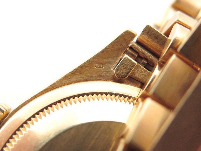 Montre montre ROLEX 18238 oyster perpetual president 36 mm or 18k et diamants 58 Facettes 242174