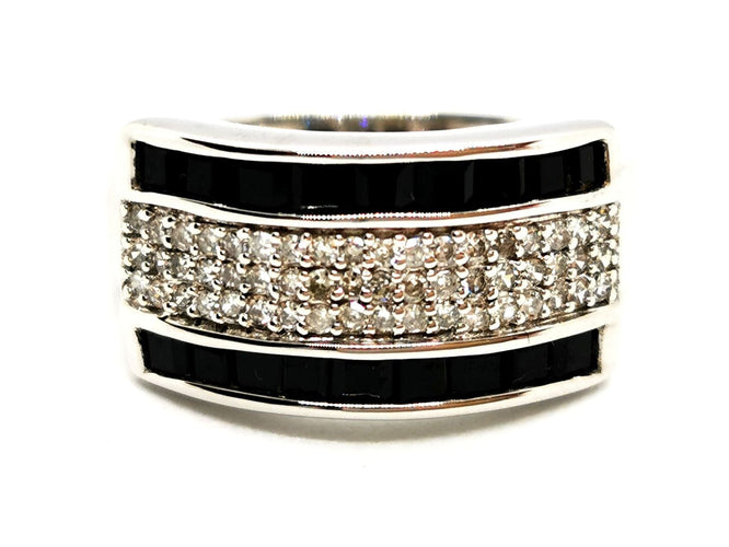 Bague 54 Bague Or blanc Diamant 58 Facettes 1422531CN