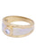 Bague 55 Bague jonc 2 Ors Diamant 58 Facettes 081951