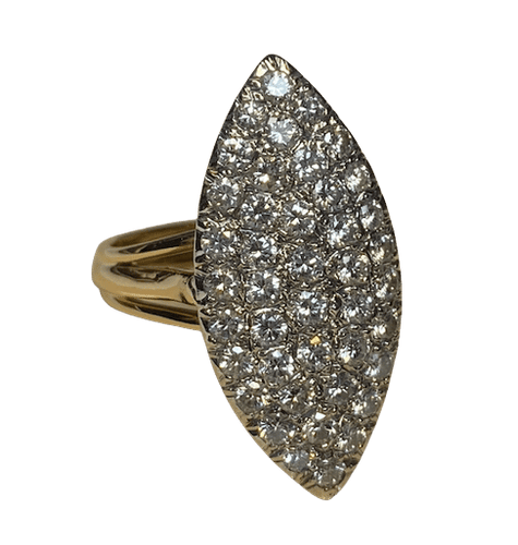 Bague BAGUE MARQUISE DIAMANTS 58 Facettes