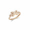 Bague CHAUMET -  Bague "Liens" Or rose Diamants 58 Facettes 082179